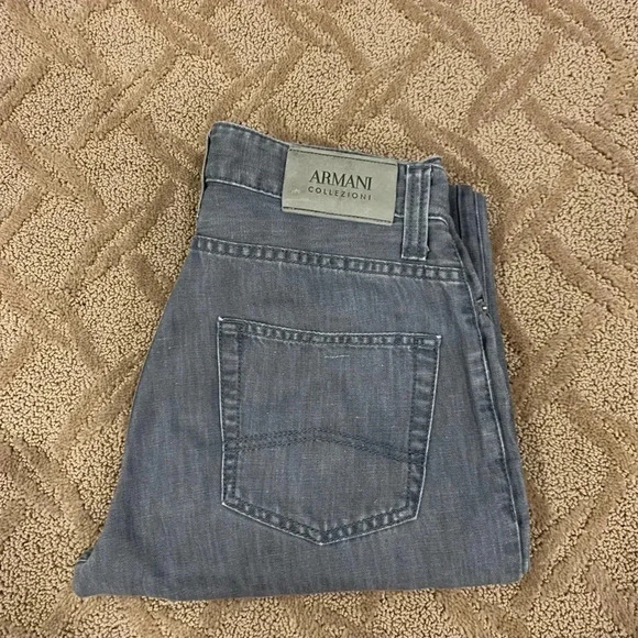 Giorgio Armani Collezioni  Denim Jeans 28x30 - Picture 1 of 9
